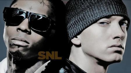 Eminem feat Lil Wayne - No Love Live on SNL