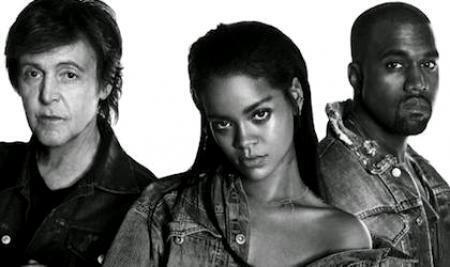 Rihanna And Kanye West and Paul McCartney - FourFiveSeconds