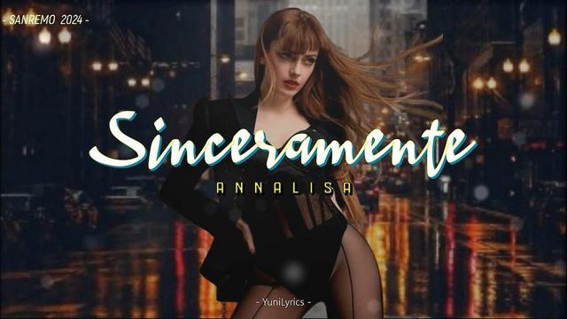 Annalisa - Sinceramente